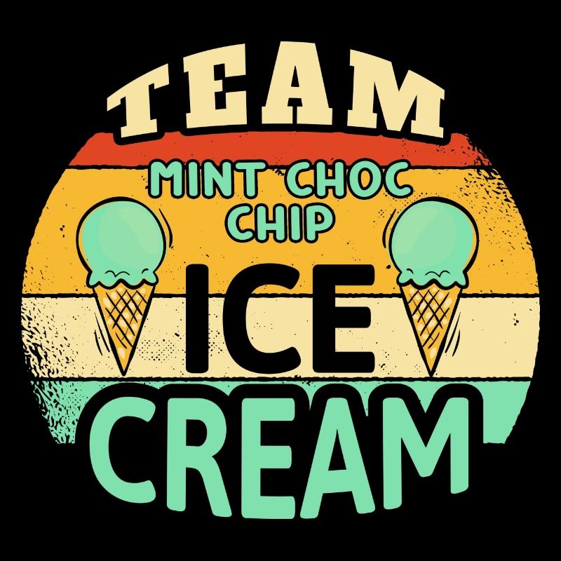 Team Mint Choc Eiswaffel Eiscreme Eis