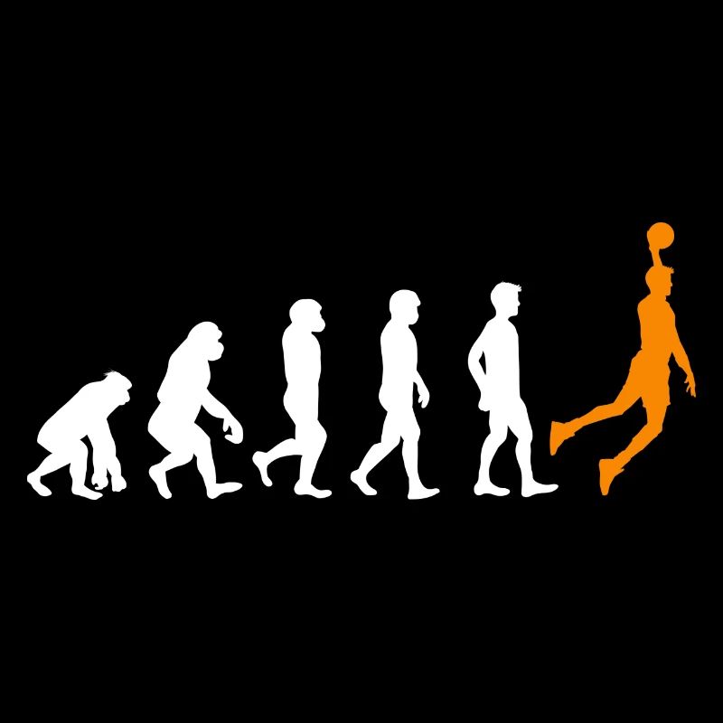 Cadeau de joueur de basket-ball Evolution