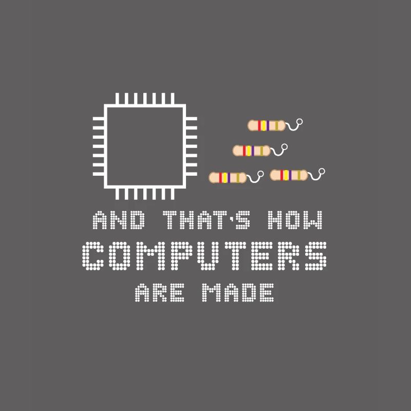 Computer Hardware PC Nerd Mainboard