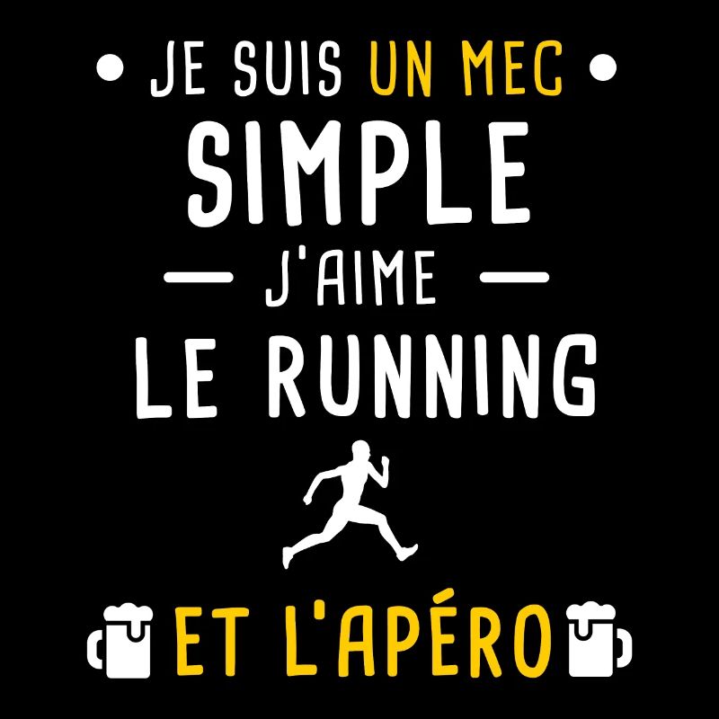mec simple running courir et apéro