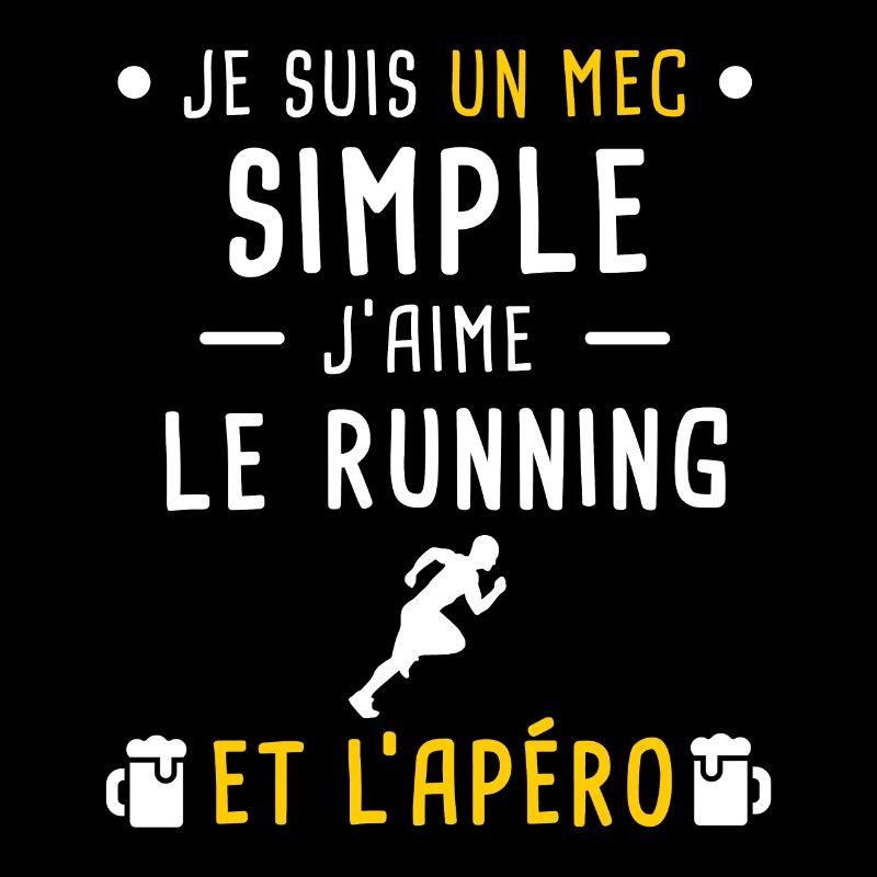 mec simple running et apéro