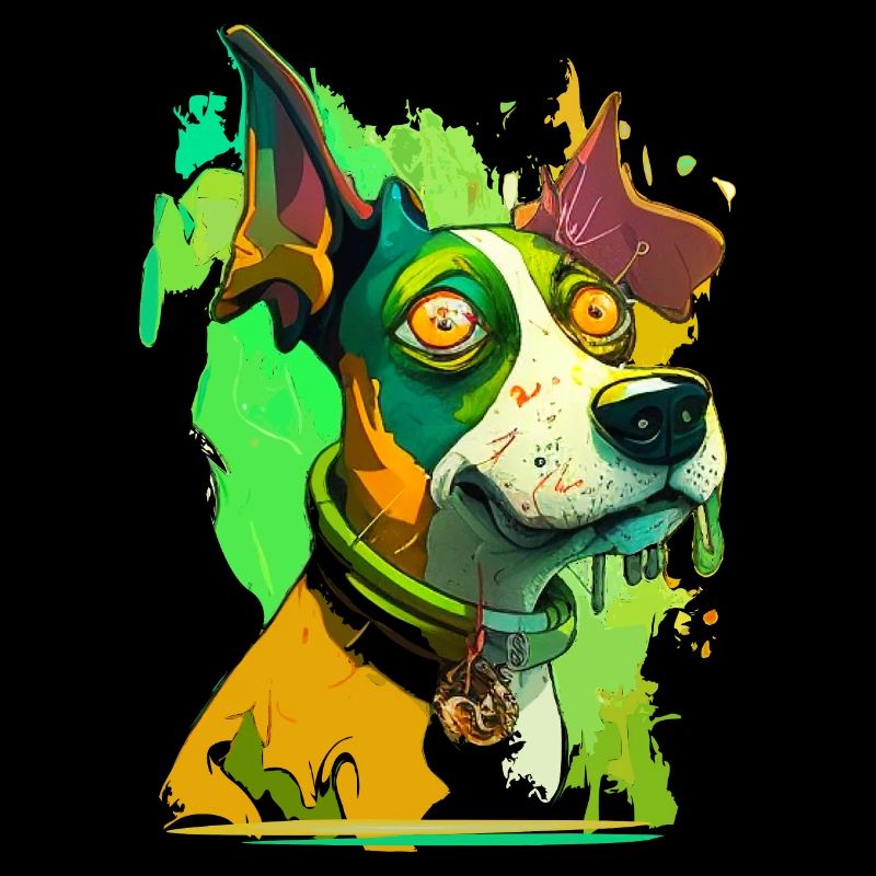 Witziger Hund