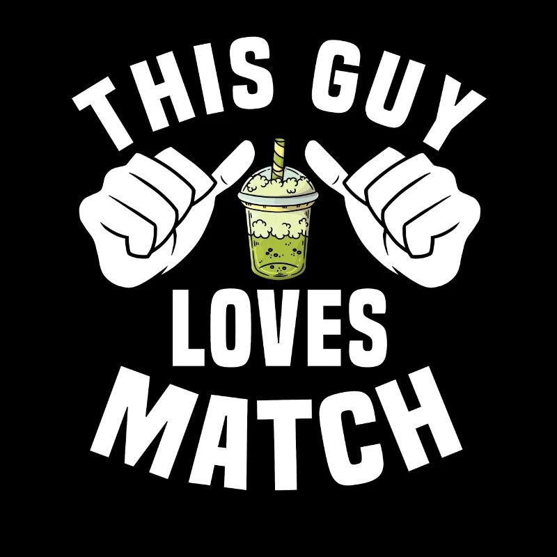 Ce gars aime le matcha
