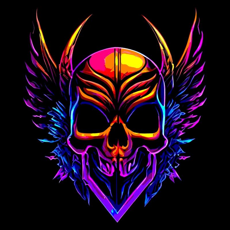 Psychedelic Skull