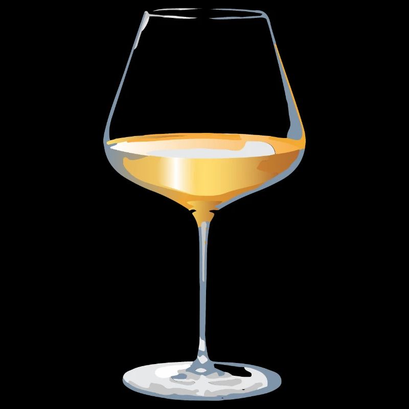 Glas Weißwein