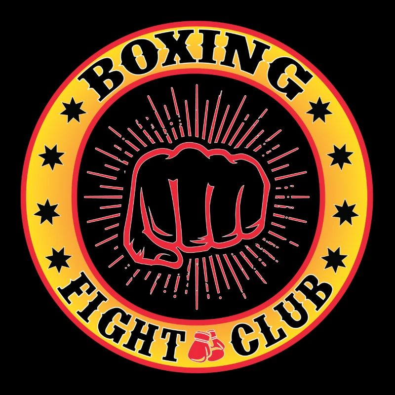 Conception de club de combat de boxe