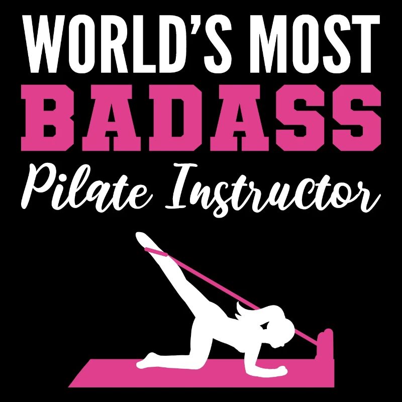 Badass Instructeur de Pilates. Cadeau de professeur de Pilate