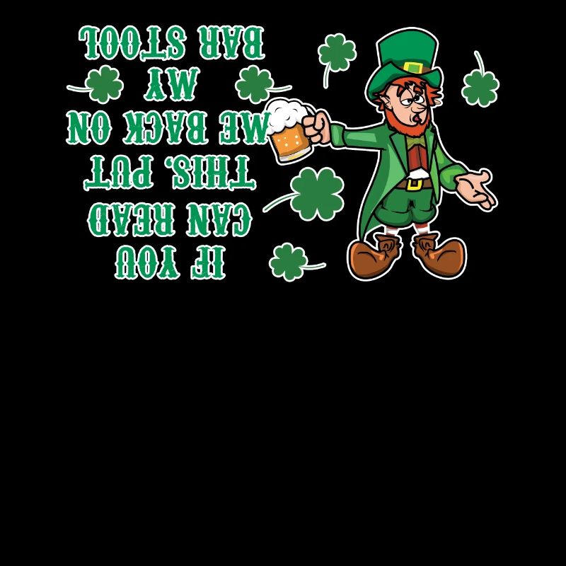 Funny Drunk Paddy Shamrock Saint Patrick Day