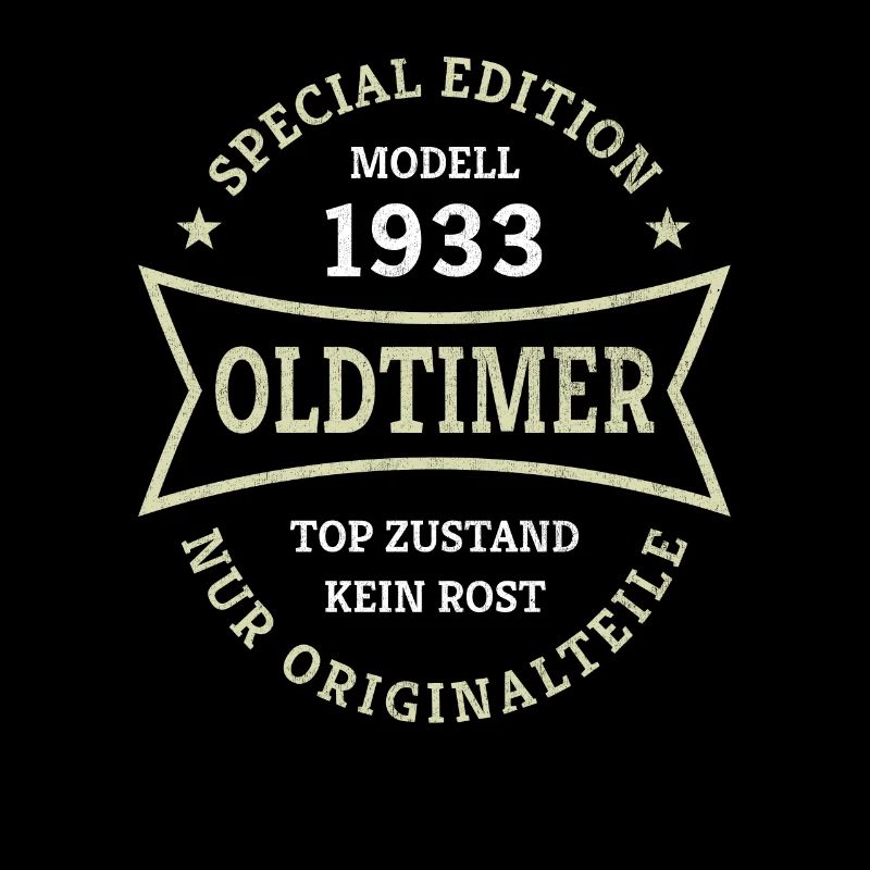Oldtimer 90. Geburtstag Jahrgang 1933 Geschenkidee