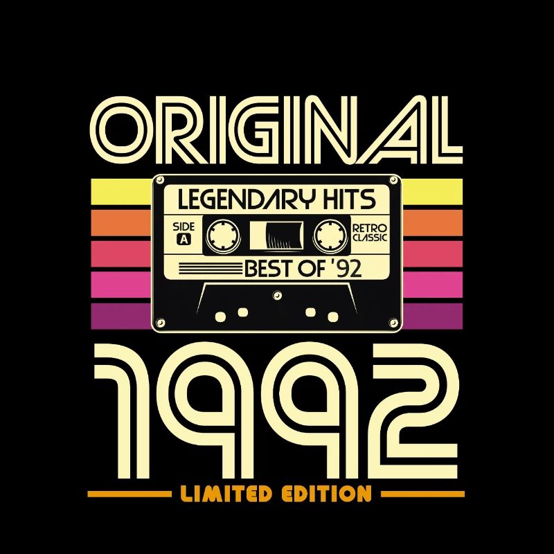 Original 1992 Cassette Retro