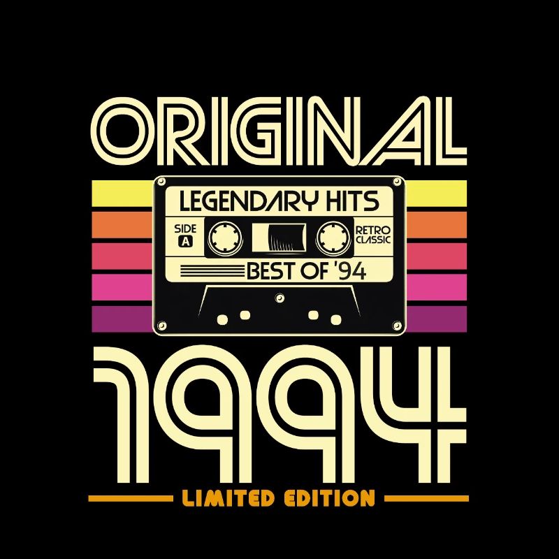 Original 1994 Cassette Retro Édition limitée