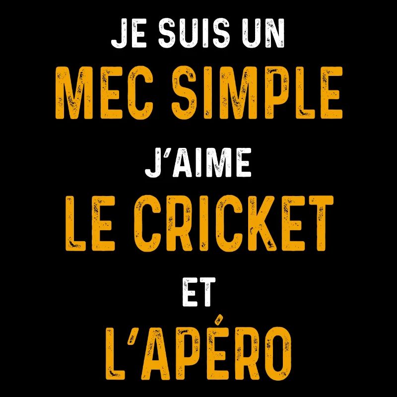 cricket aperitif Guy, simple batsman