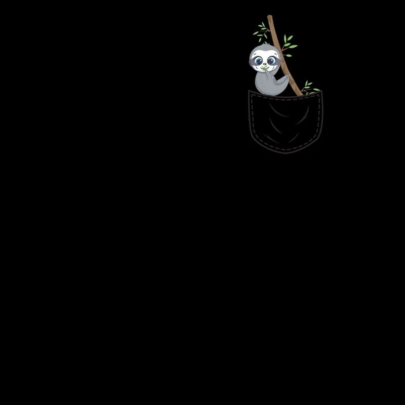 Brusttasche Bambus Süßer Panda Eukalyptus Tasche