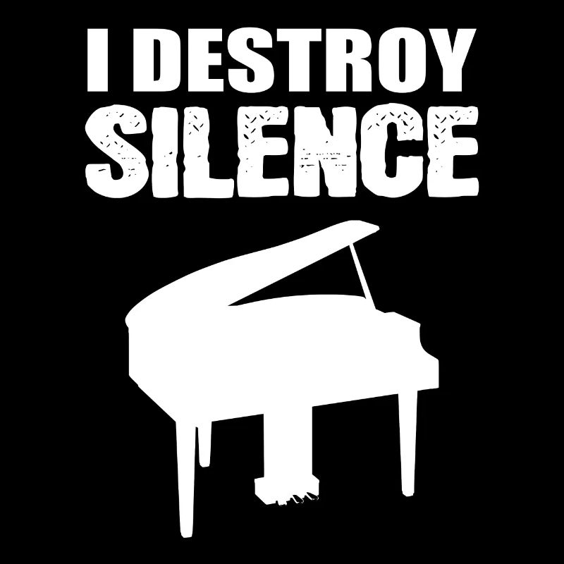 I Destroy Silence Pianist