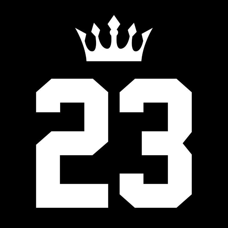 23 Zahl Krone