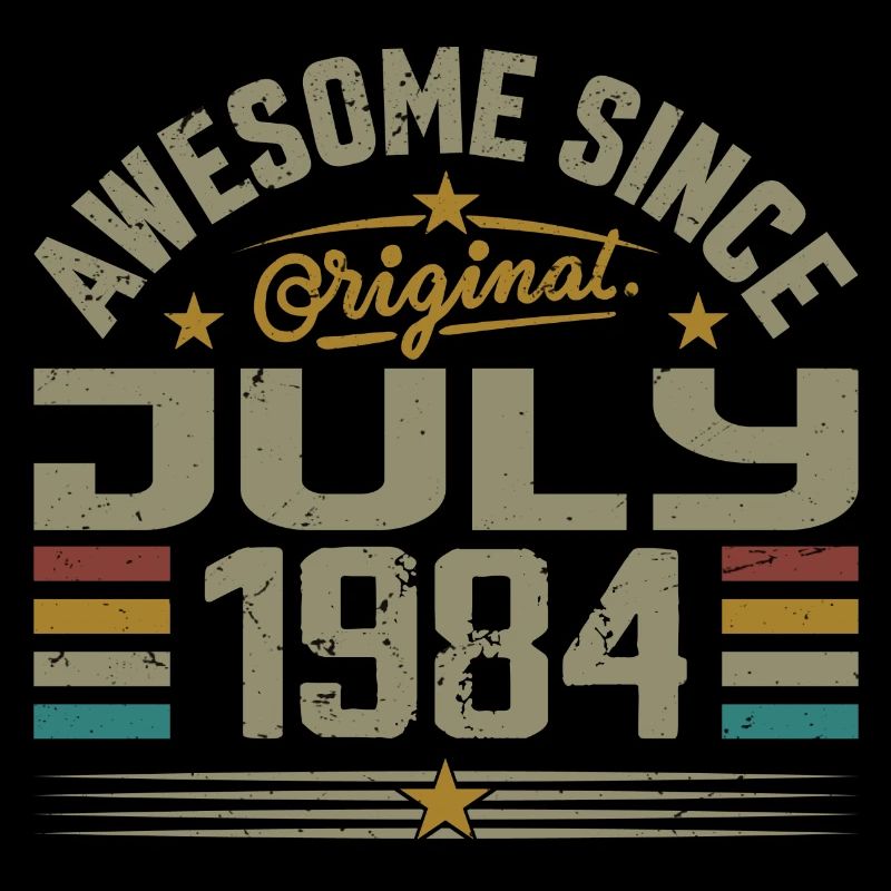 Baujahr Juli 1984 | Geschenk Juli 1984