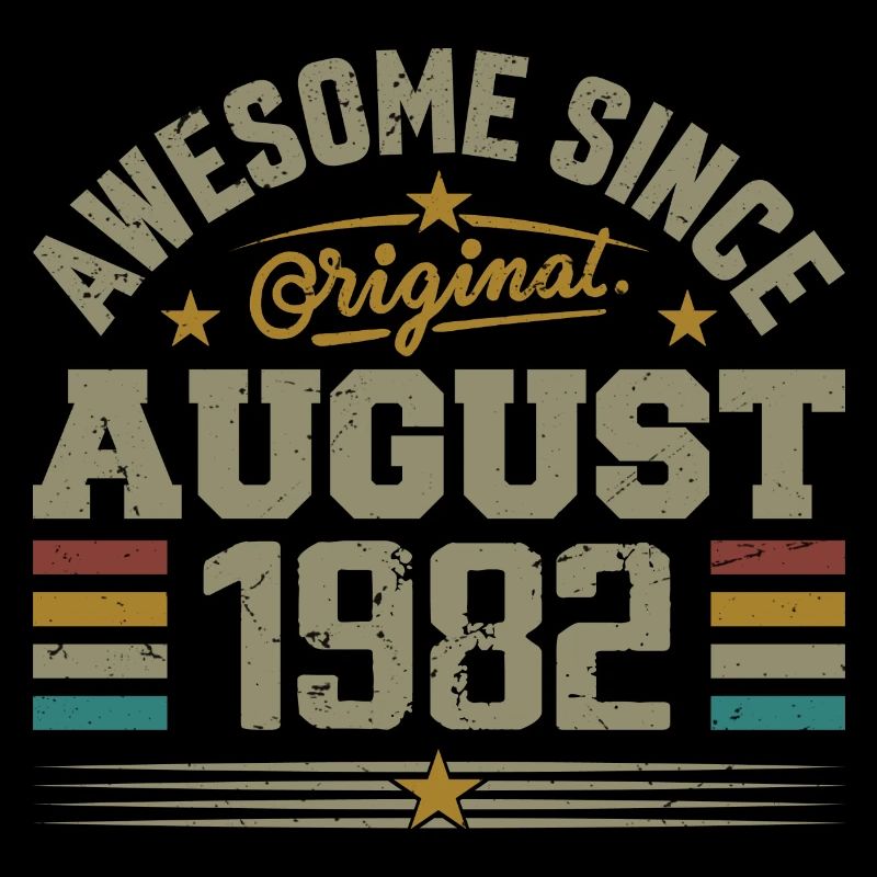 August 1982 Geburtstag August 1982 August 1982 Retro