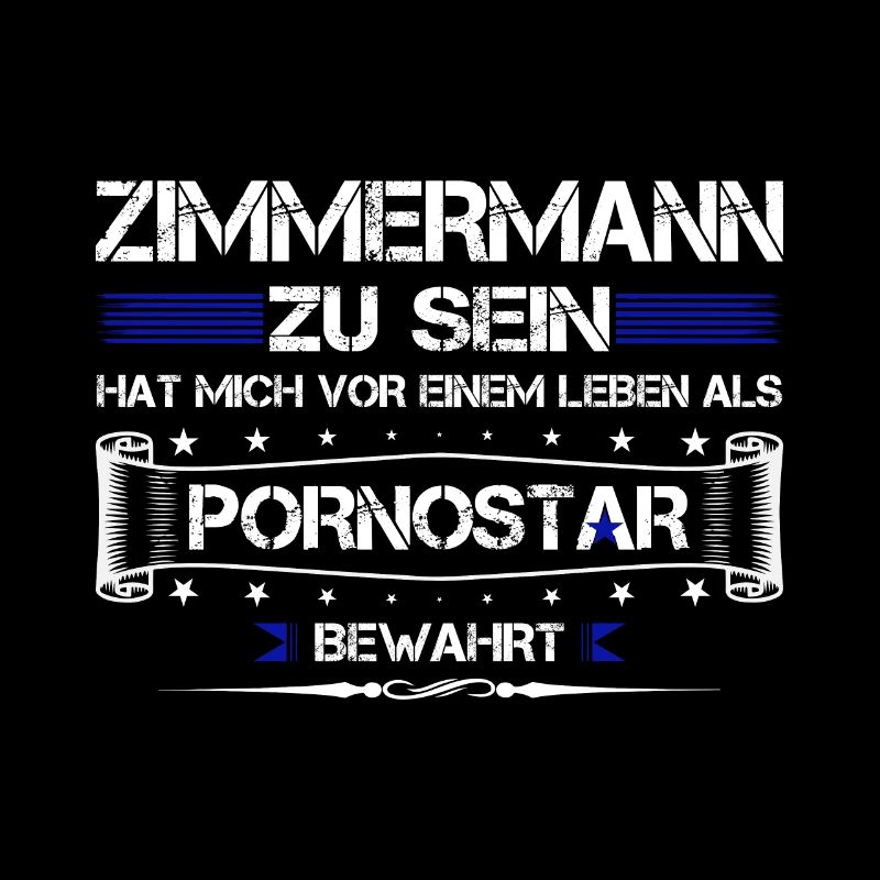 ZIMMERMANN LUSTIGER SPRUCH GESCHENK