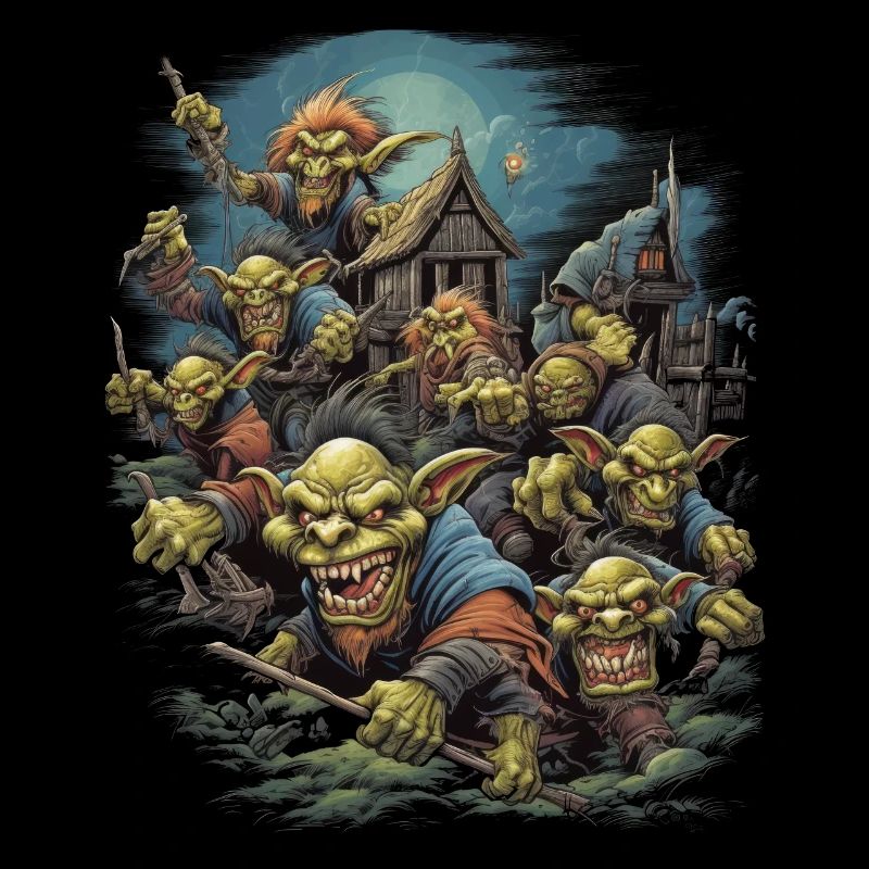 Monster Monster Demon Devil Vampire Guhl Zombie