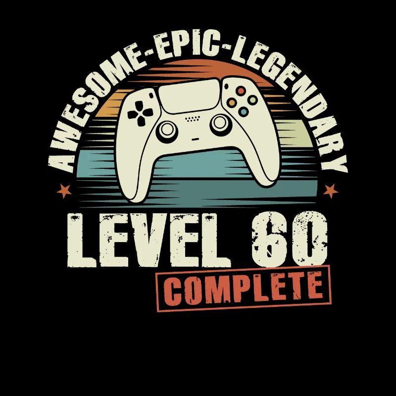 Level 60 Complete 60th Birthday Gift