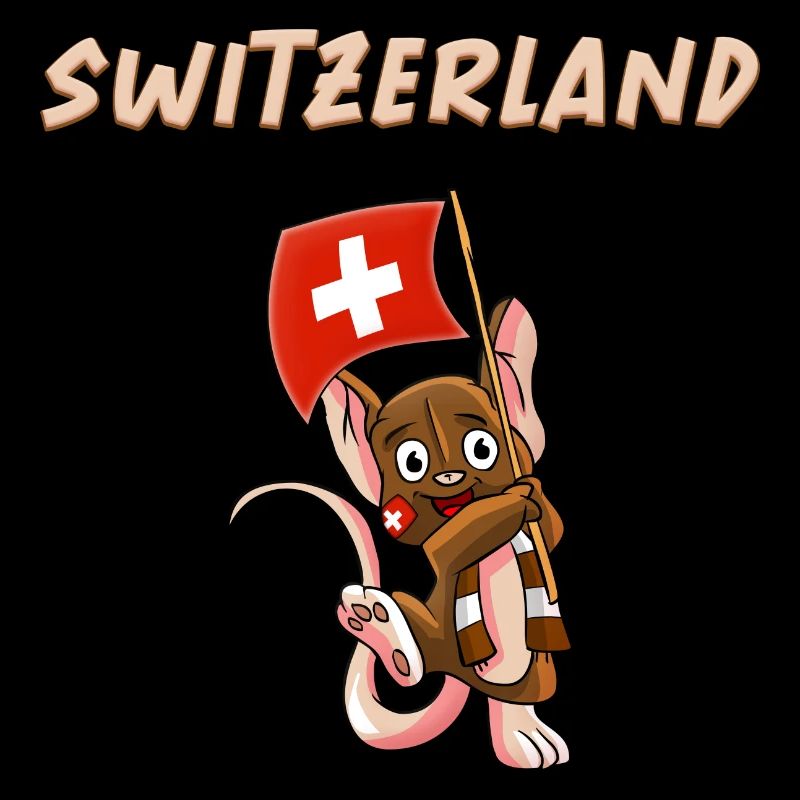 Schweizer Fans / Schweiz Maus