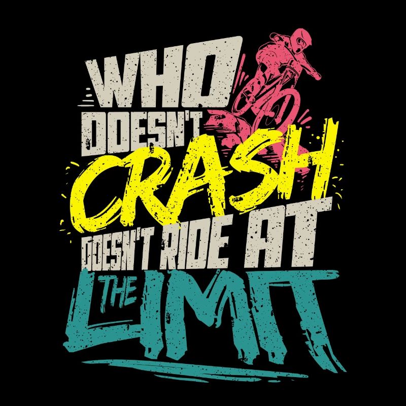Who doesn't crash doesn't ride at the Limit