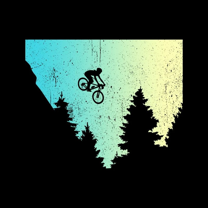 Mountain biker MTB gift Funny saying