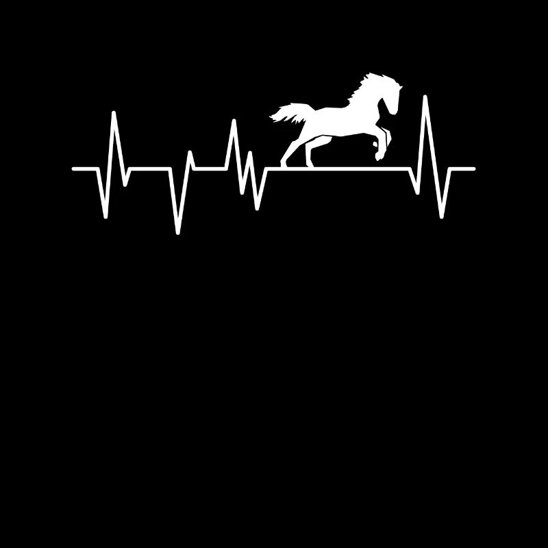 Équitation cavalier battement de coeur équitation