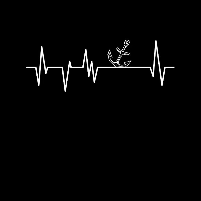 Sailing heartbeat sailor sailing ship