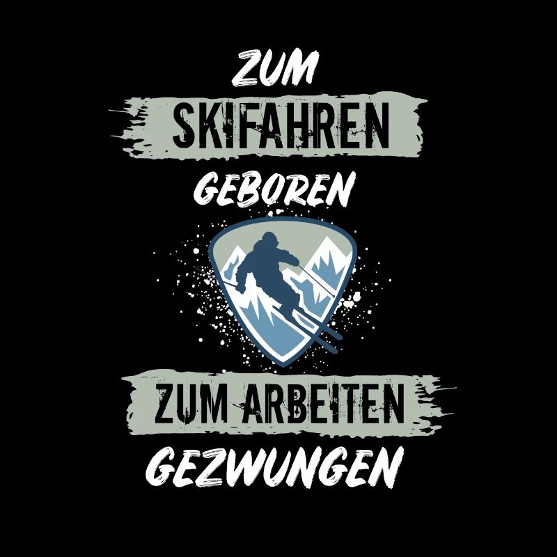 Ski Skifahren Skifahrer