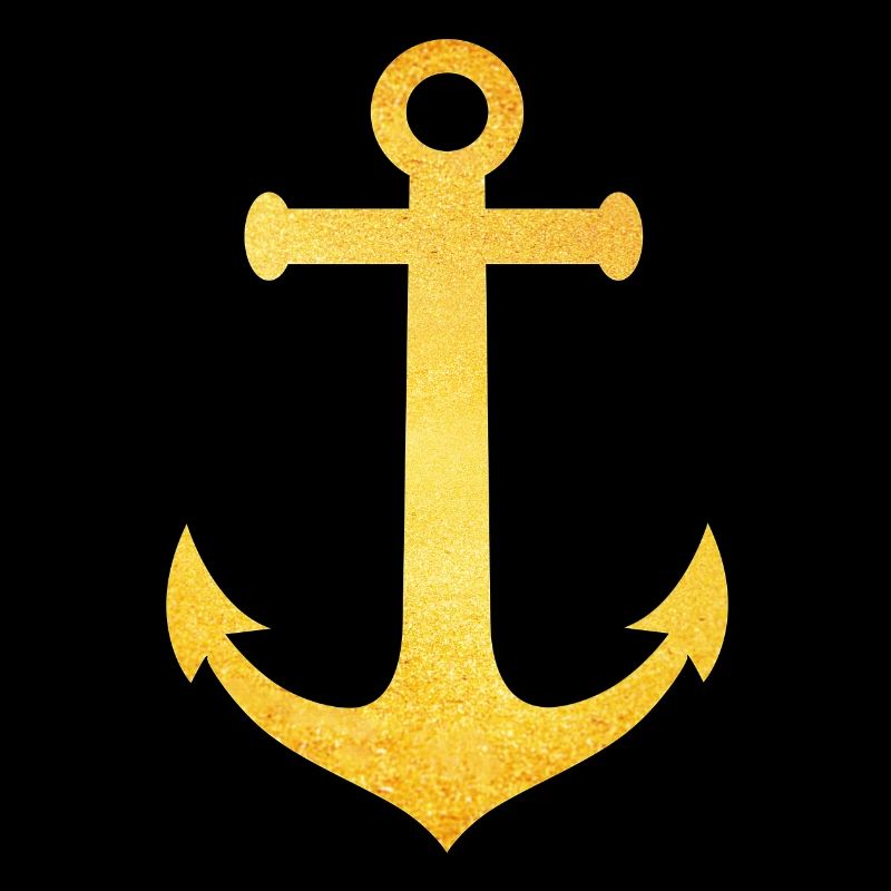 Cool Hipster Anchor (Golden Beach / beach - style)