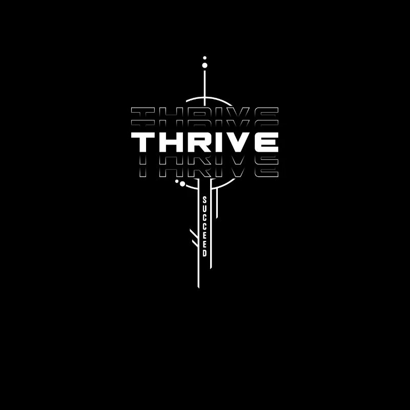 Thrive and Succeed: Motivational Words