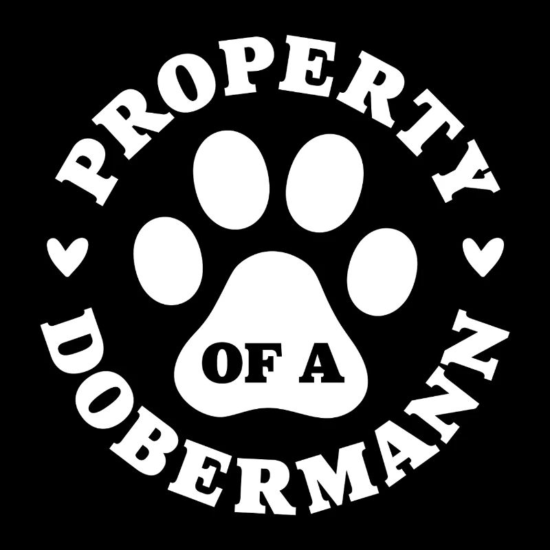Eigentum eines Dobermanns