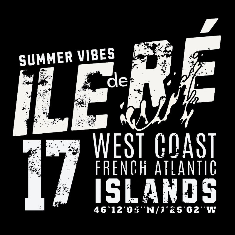 Ile de Ré West coast Atlantic