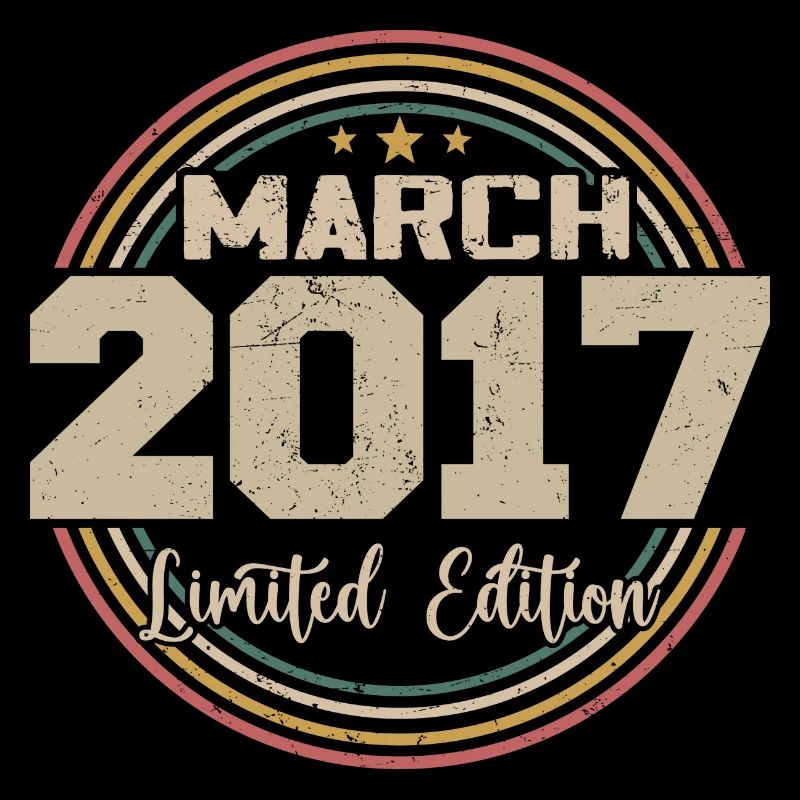 Awesome seit März 2017 Geburtstag 2017 Geschenk