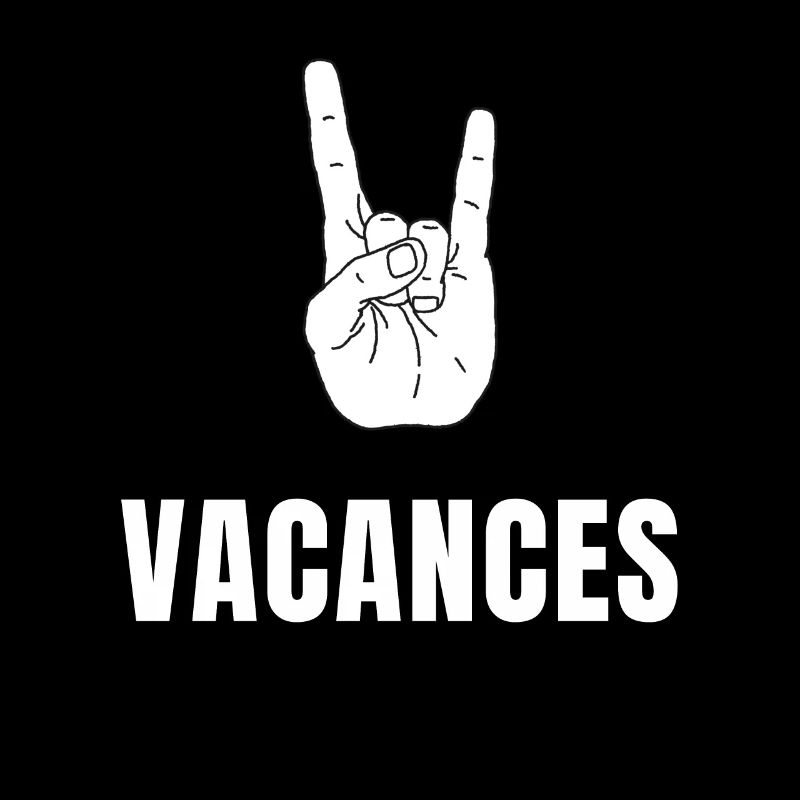 Les vacances c'est cool - Signe Surfeur Shaka