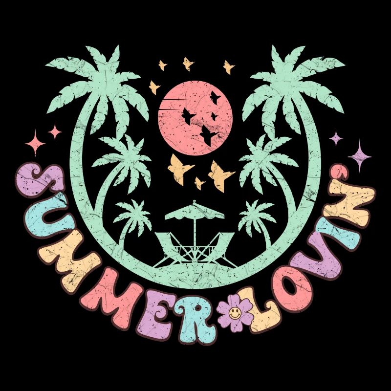 Summer Lovin' - Design rétro