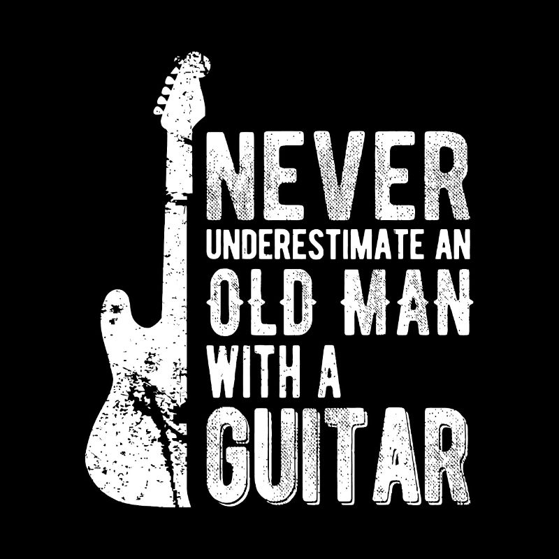 Unterschätze niemals einen alten Mann mit einer Gitarre - Gui