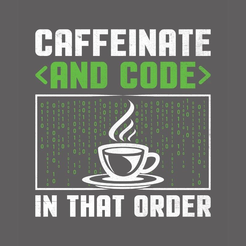Kaffee-Codierung Programmierer Programmierer Entwickler Nerd Coff