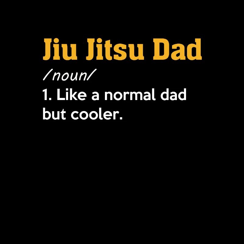 Jiu Jitsu Dad comme un papa normal mais plus cool