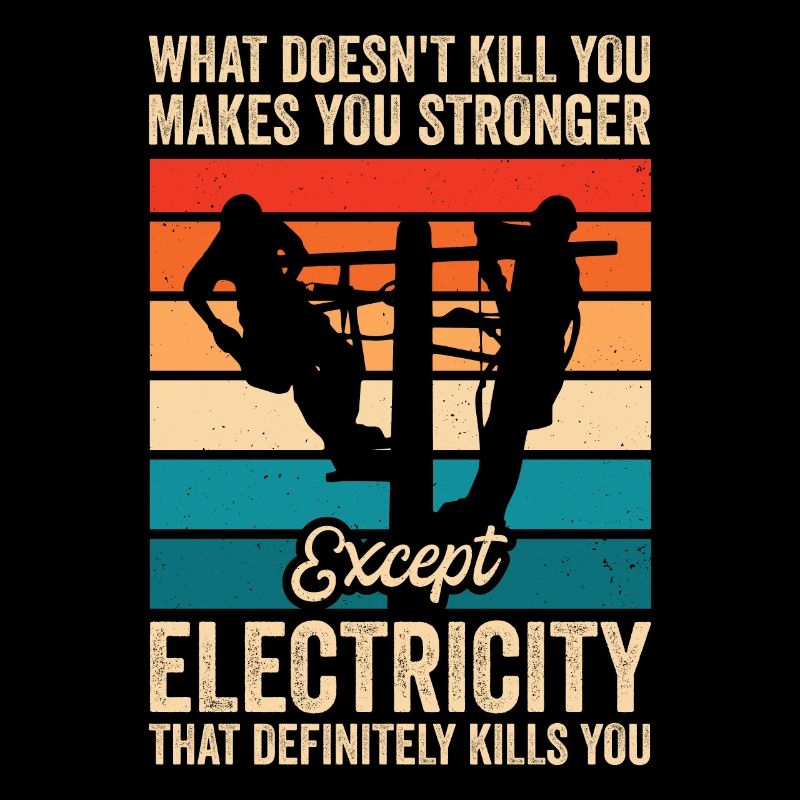 High Voltage Electrician Power Grid