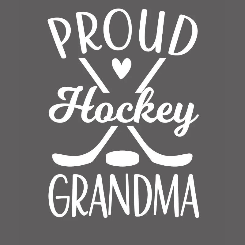 Stolze Eishockey-Großmutter Eishockey-Großmutter