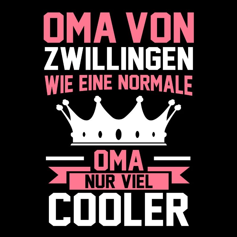 Oma Zwillinge Großmutter Geschenk