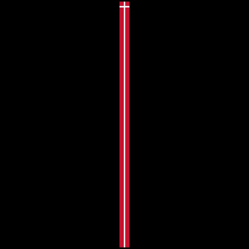 Denmark Flag Style Stripes