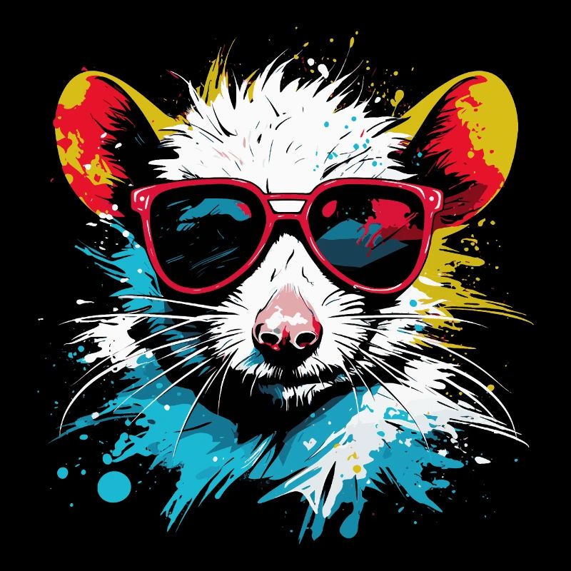 Cool Punk Rat
