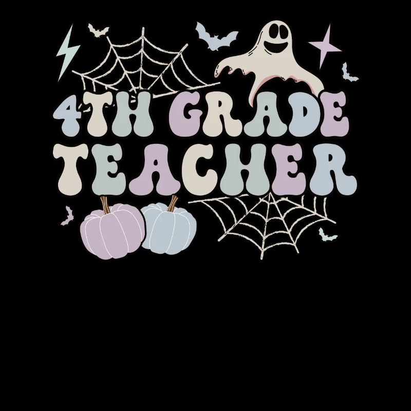 Enseignant de 4e année Halloween 4e équipe quatrième année