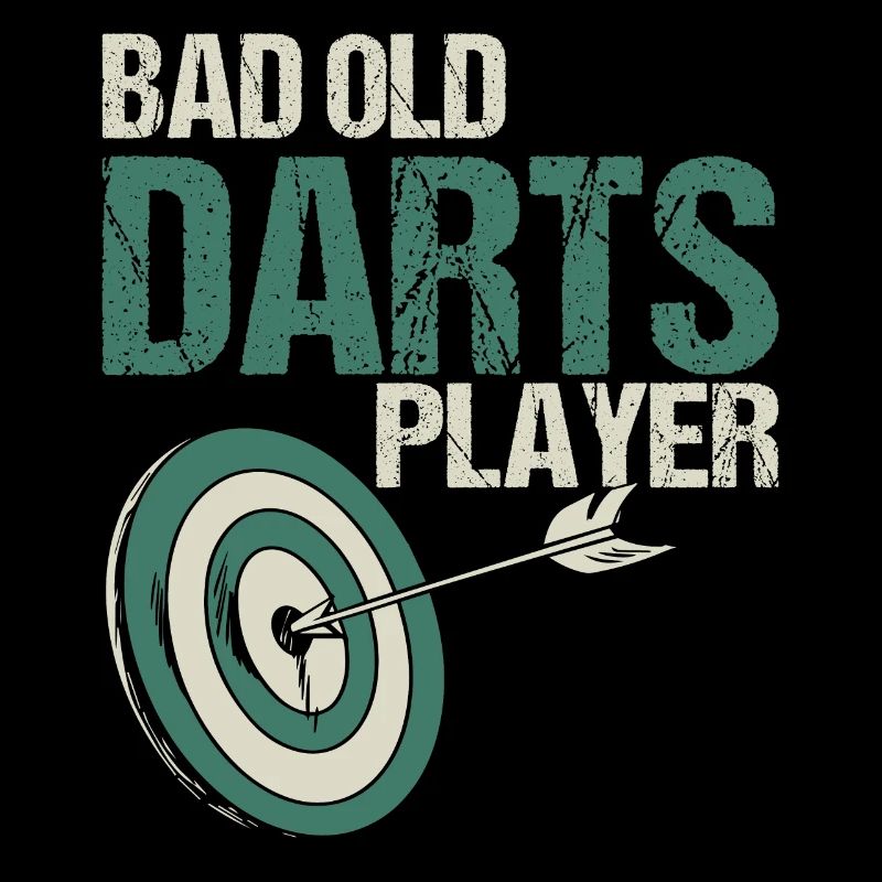 Bad Old Darts Player - Darts