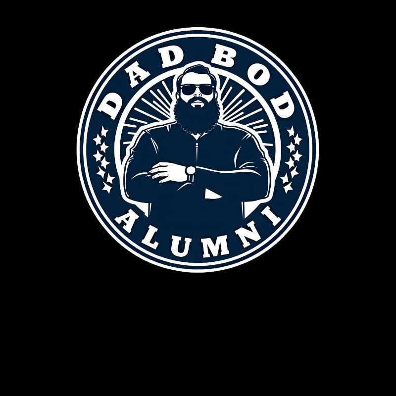 Dad Bod Alumni Funny Dad Bod for Men