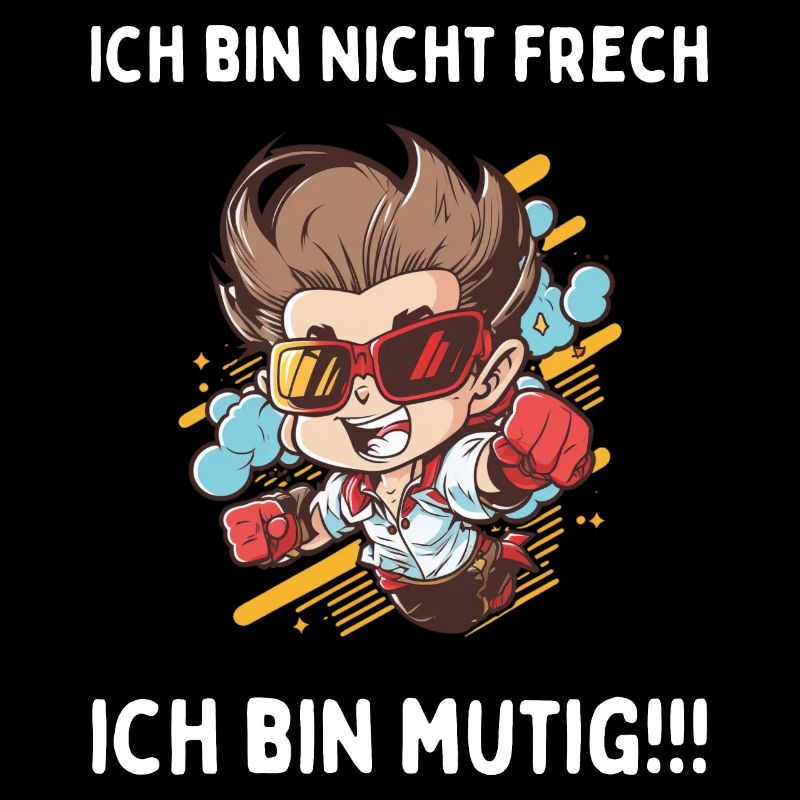 Ich bin nicht frech, ich bin mutig!