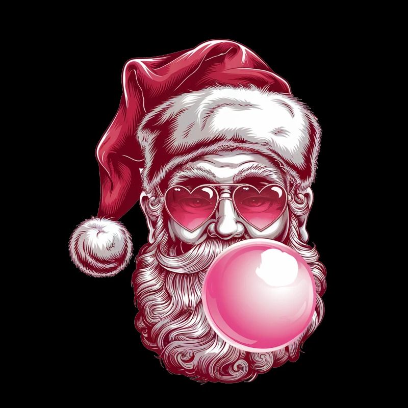 Cooler Weihnachtsmann Mit Sonnenbrille